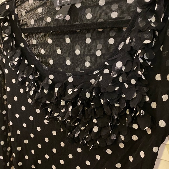 INC International Concepts long sleeve blouse - Picture 6 of 6